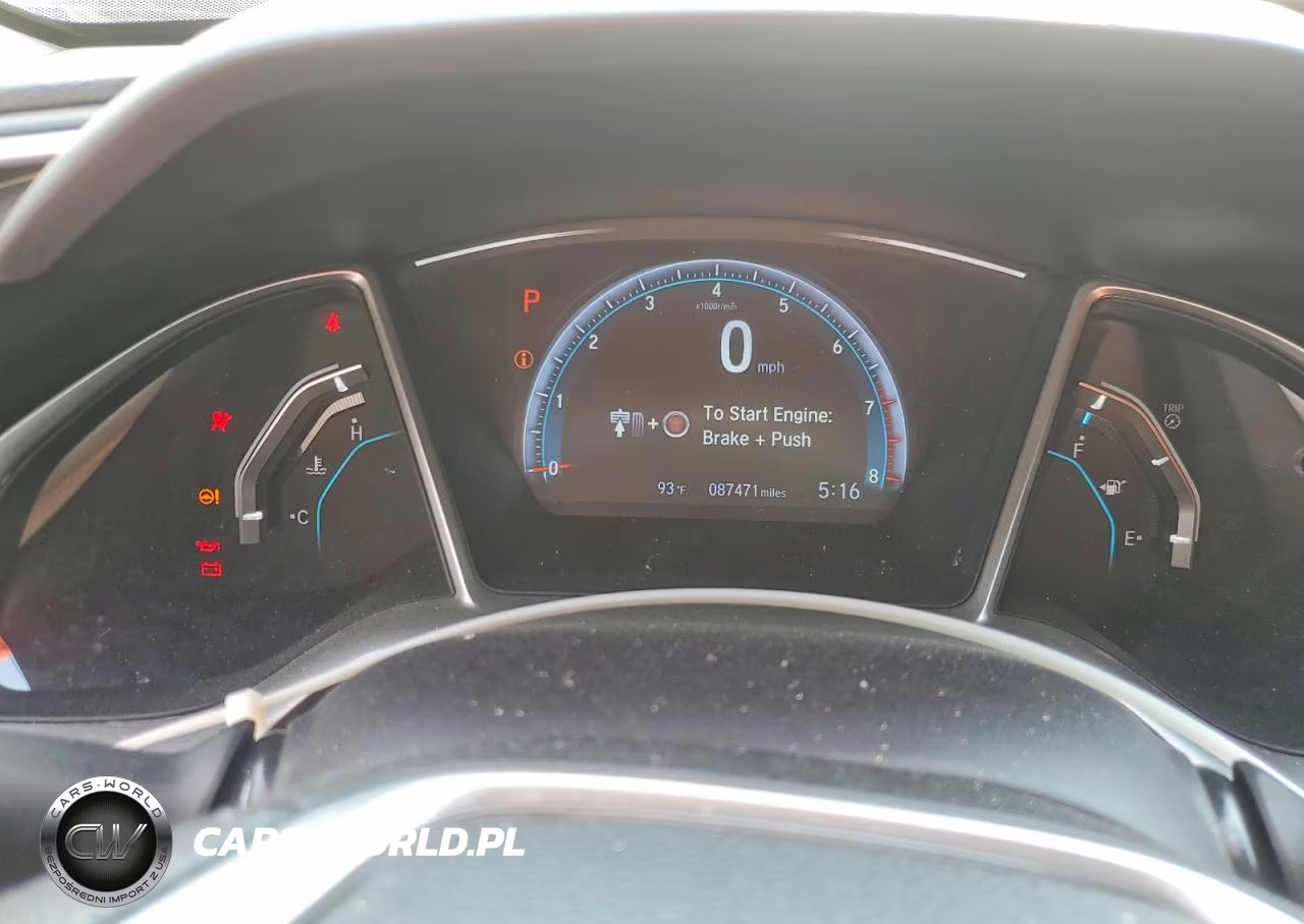 2016 Honda Civic Ex VIN:19XFC2F77GE059923 - 9