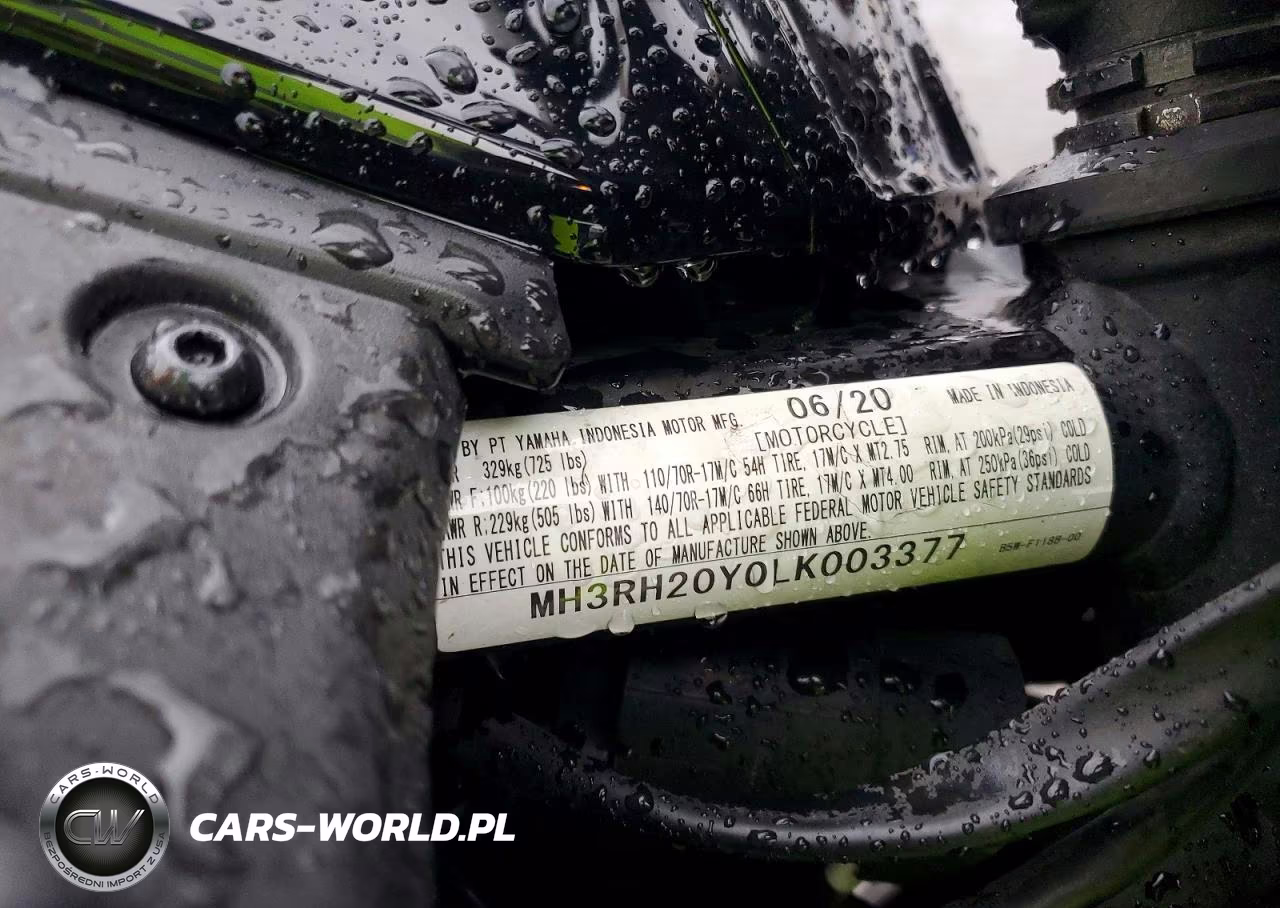 2020 Yamaha Mt-03 VIN:MH3RH20Y0LK003377 - 9