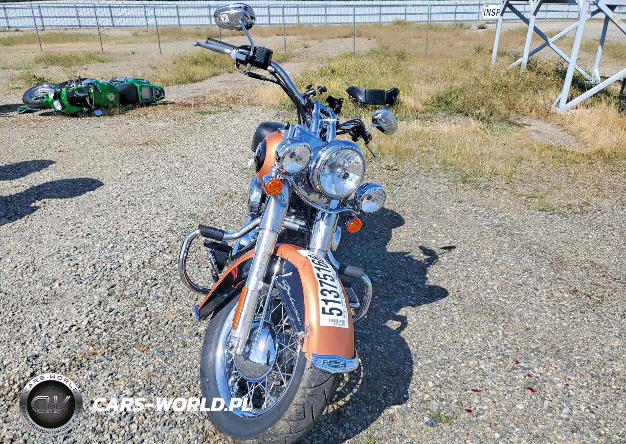 2008 Harley-Davidson Flstn 105Th Anniversary Edition VIN:1HD1JD5488Y011697 - 2