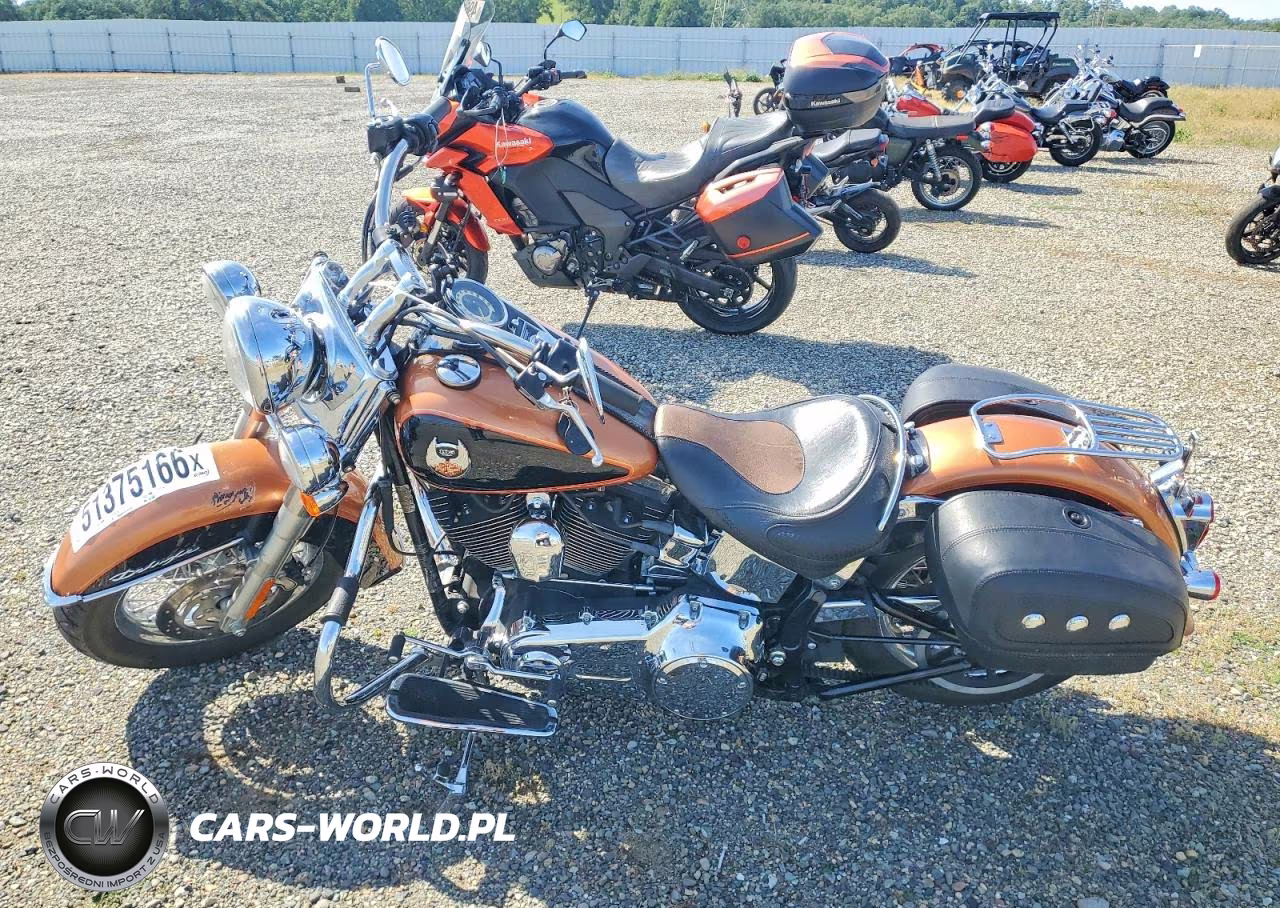 2008 Harley-Davidson Flstn 105Th Anniversary Edition VIN:1HD1JD5488Y011697 - 3
