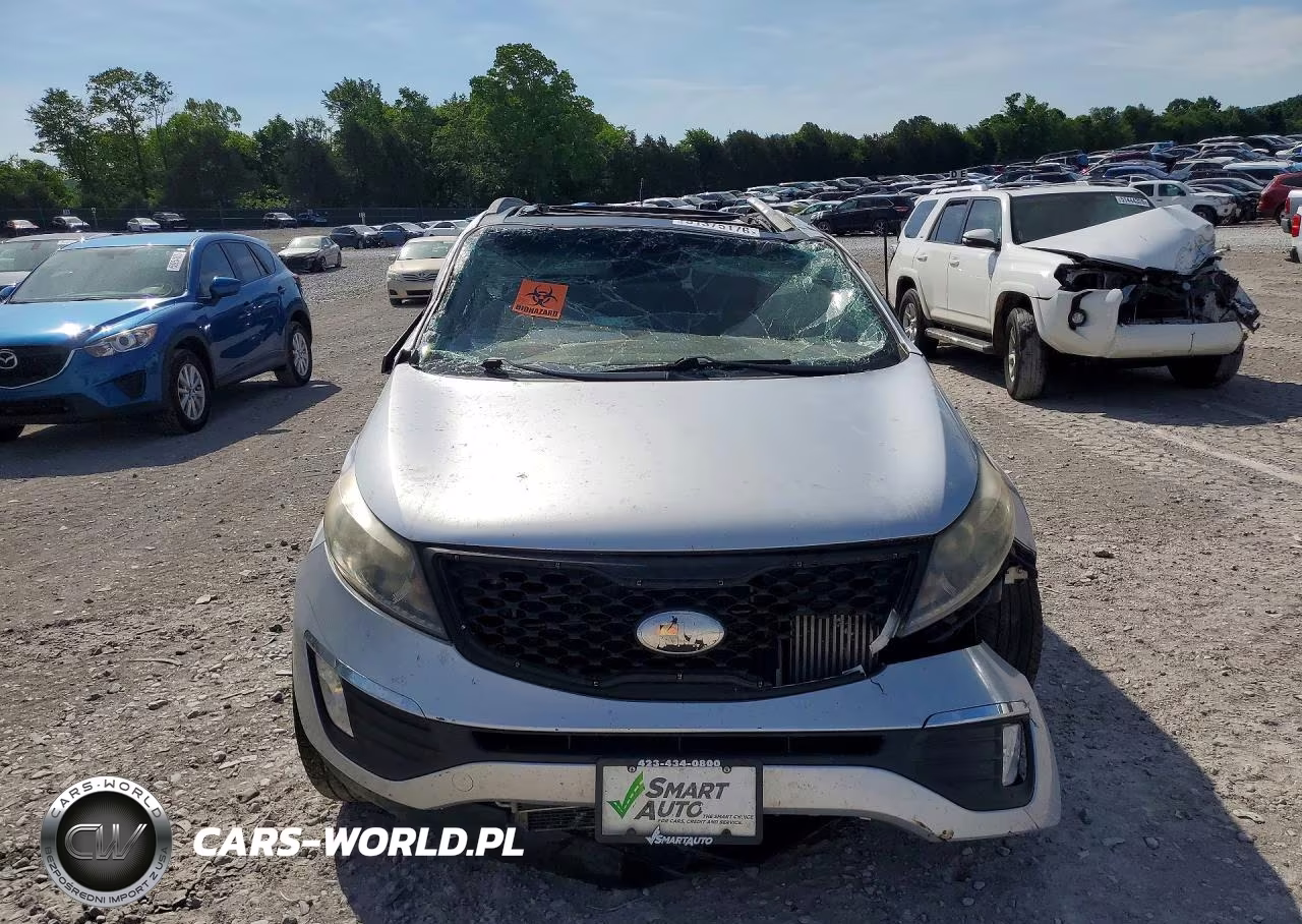 2013 Kia Sportage Sx VIN:KNDPC3A65D7509072 - 5
