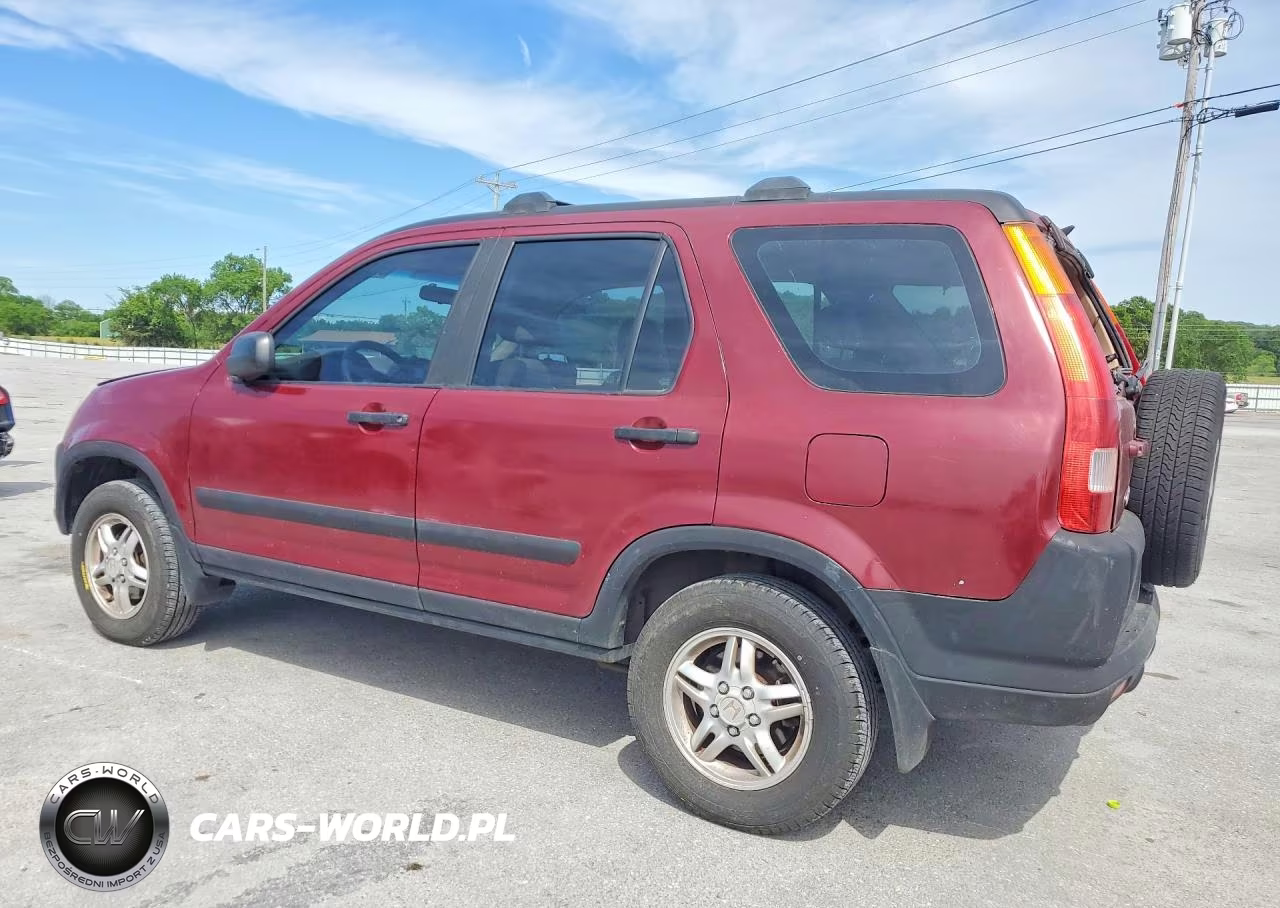 2002 Honda Cr-V Lx VIN:SHSRD78412U008195 - 2
