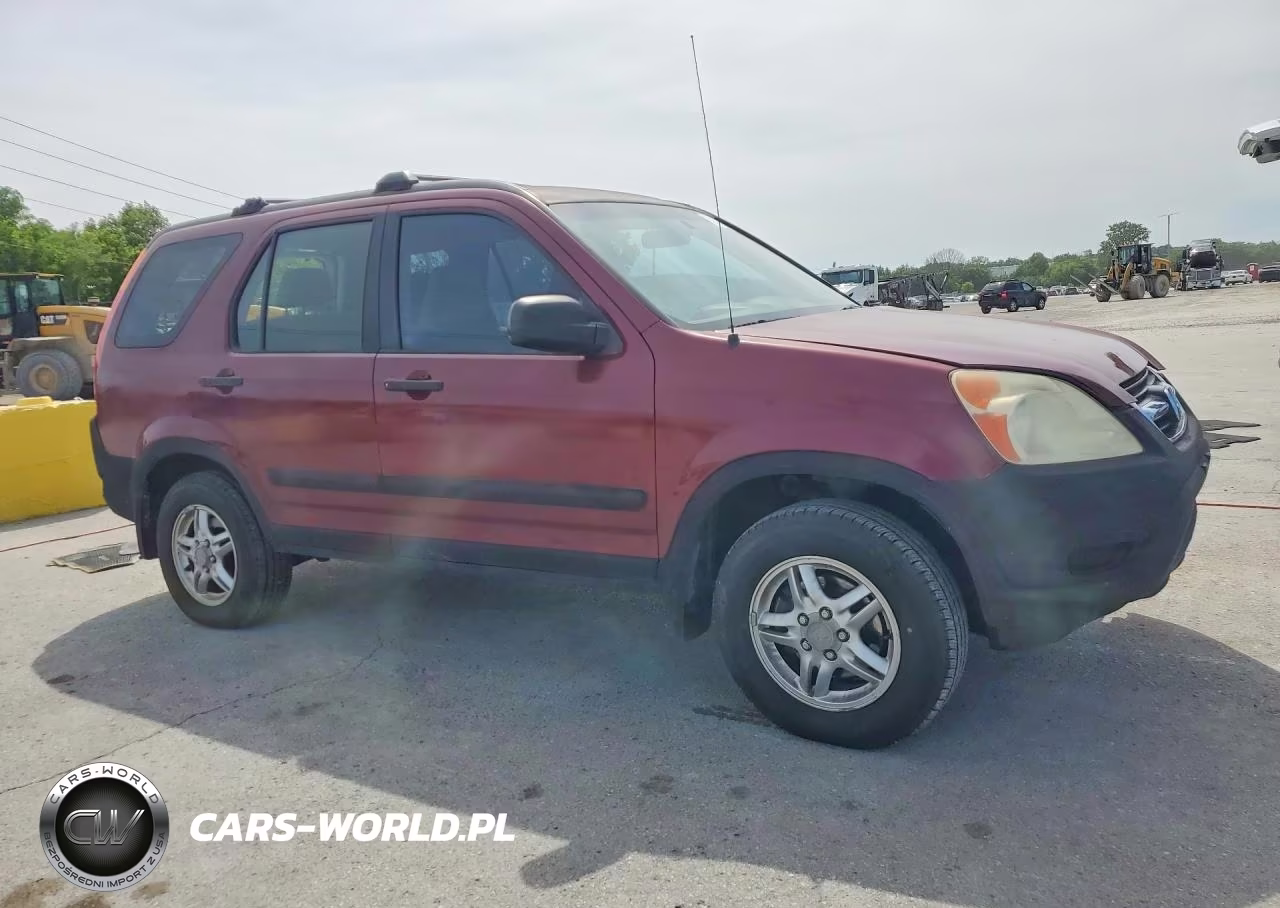 2002 Honda Cr-V Lx VIN:SHSRD78412U008195 - 4