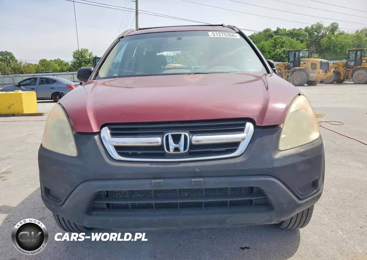 2002 Honda Cr-V Lx VIN:SHSRD78412U008195 - 5