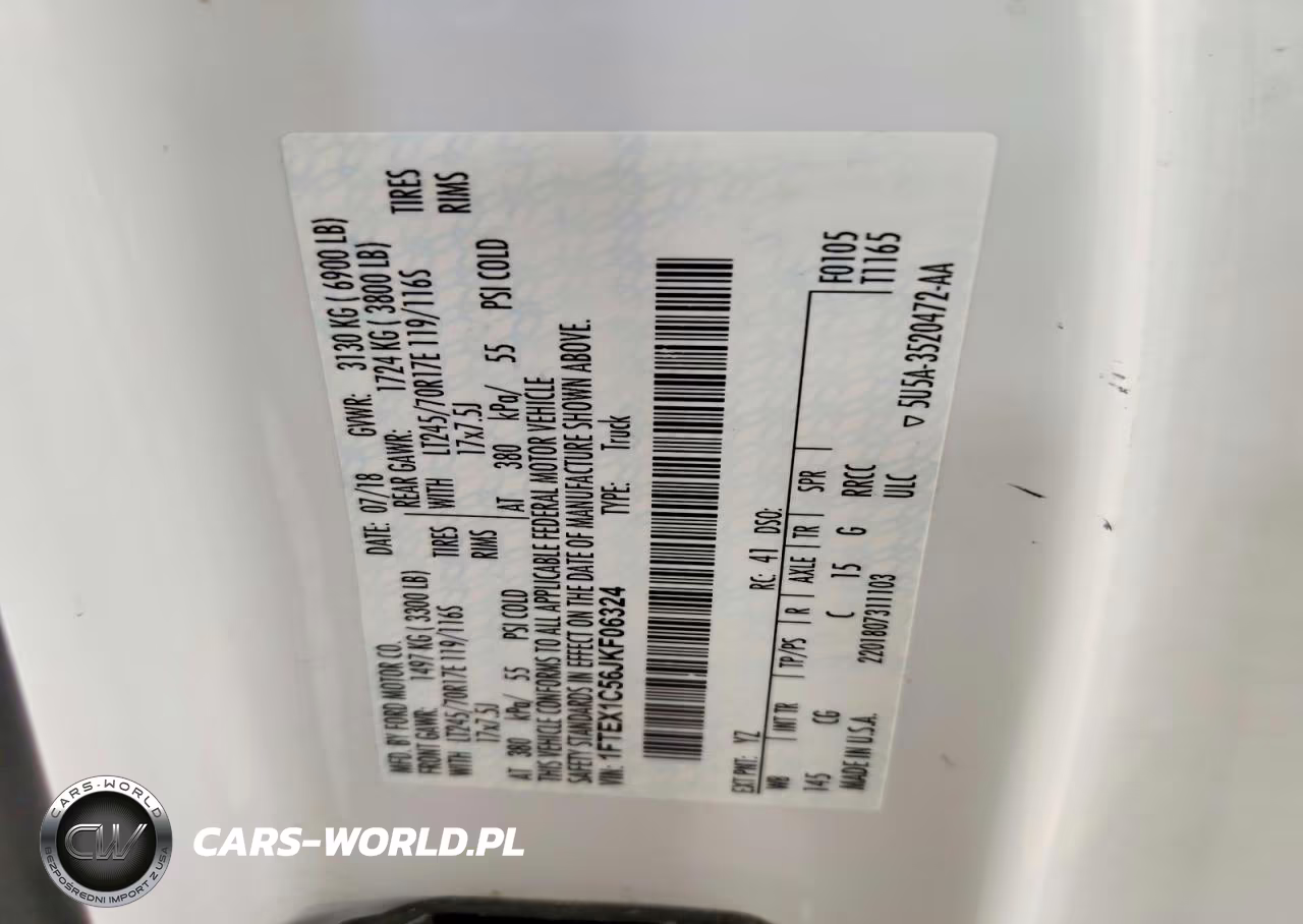 2018 Ford F150 Super Cab VIN:1FTEX1C56JKF06324 - 12