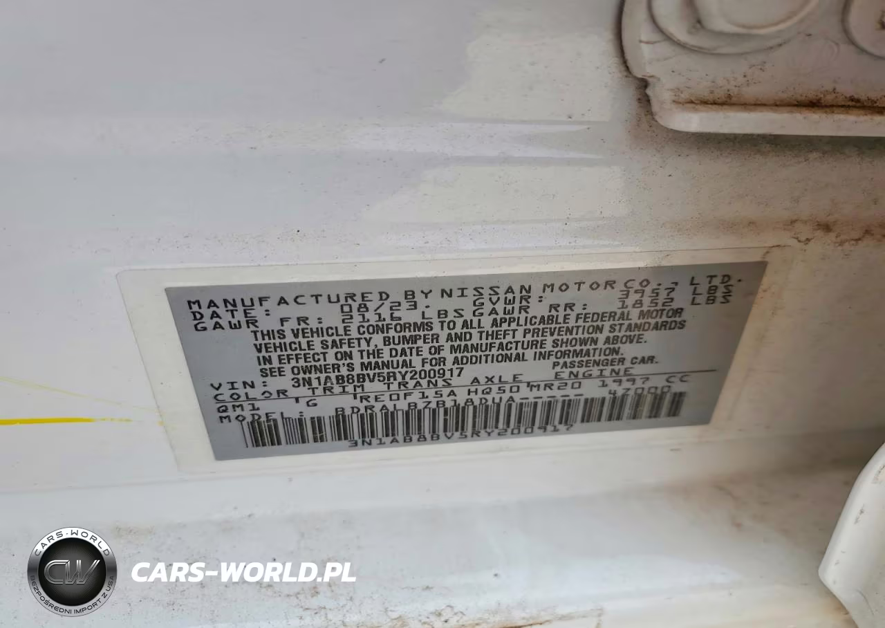 2024 Nissan Sentra S VIN:3N1AB8BV5RY200917 - 12