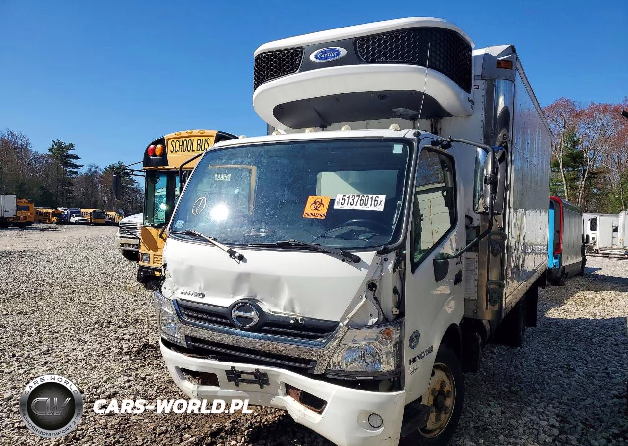 2018 Hino 195 Refrigerated Box Truck