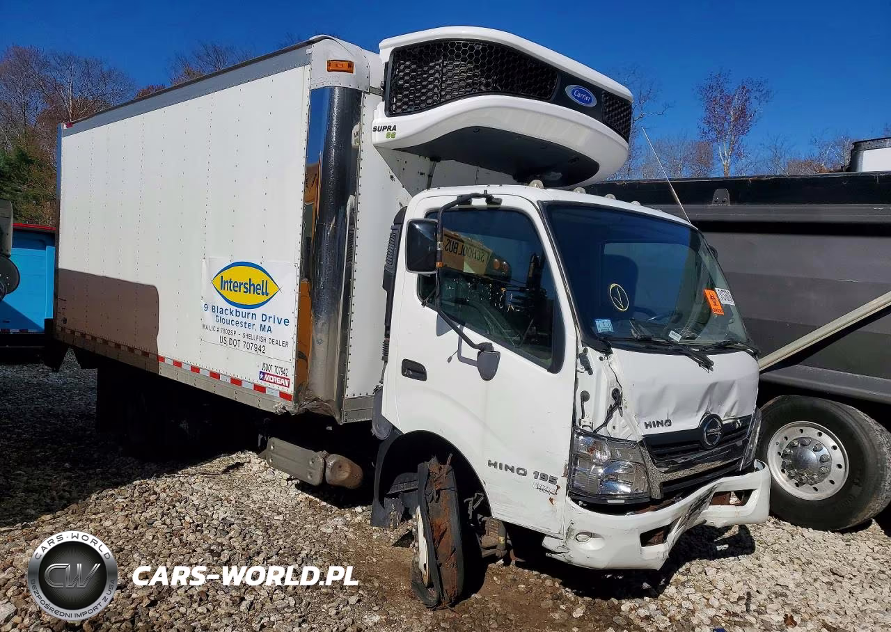 2018 Hino 195 Refrigerated Box Truck VIN:JHHRDM2H9JK005125 - 4