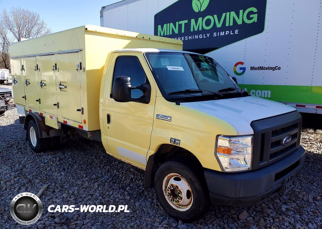2018 Ford Econoline E450 Sd Cutaway 6.8L V10 VIN:1FDXE4FSXJDC17478 - 4