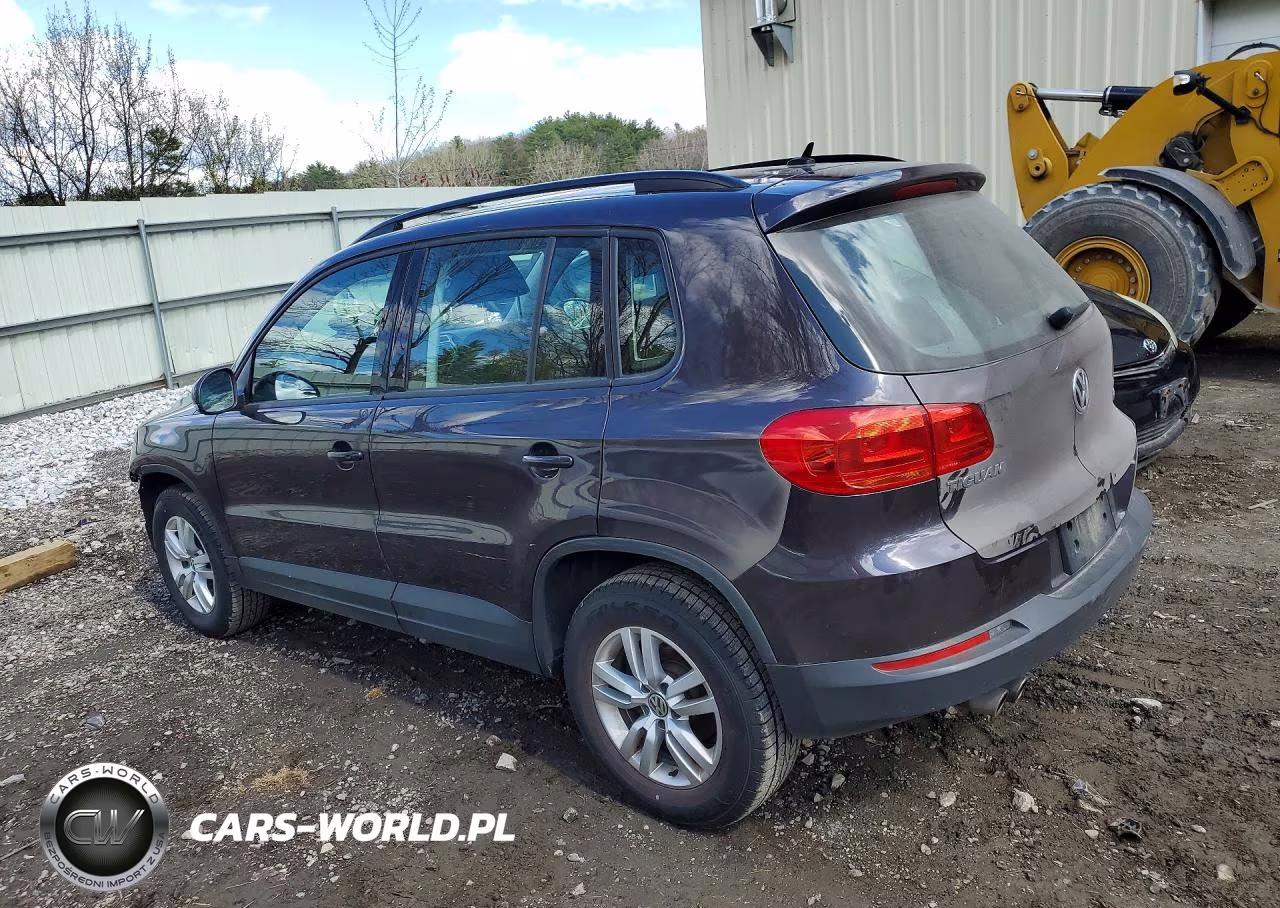 2016 Volkswagen Tiguan S VIN:WVGBV7AX5GW592805 - 2