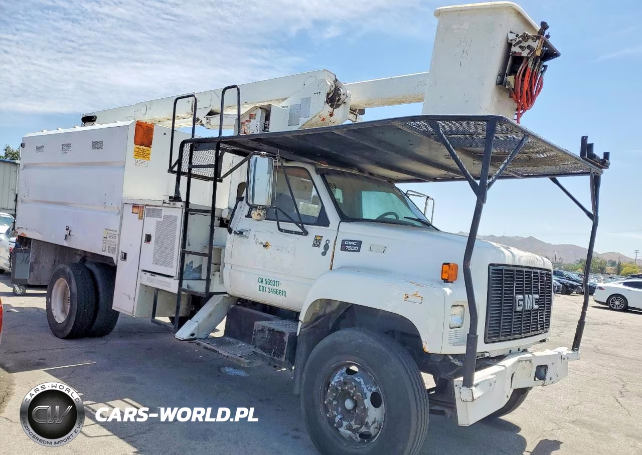 1997 GMC C7 Forestry Bucket Truck