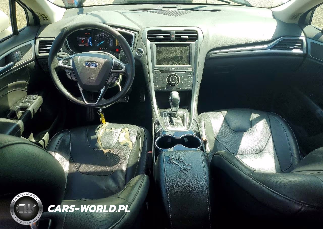 2014 Ford Fusion Titanium Phev VIN:3FA6P0SU1ER356802 - 8