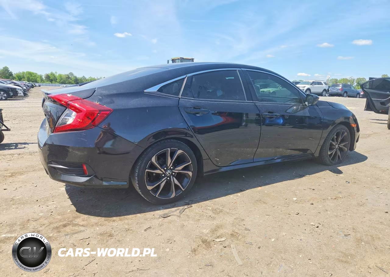 2020 Honda Civic Sport VIN:19XFC2F88LE215678 - 3