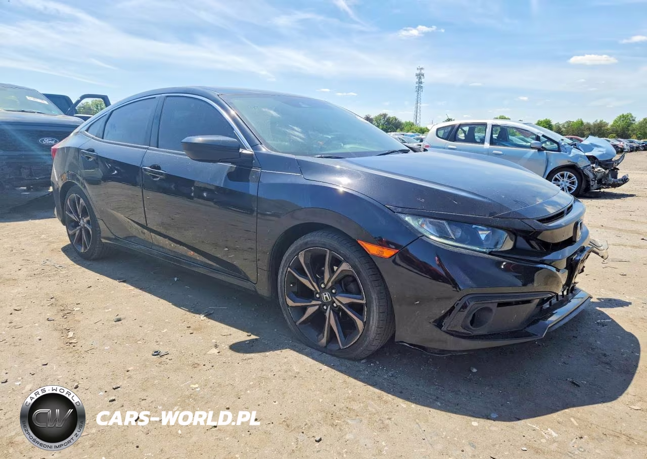 2020 Honda Civic Sport VIN:19XFC2F88LE215678 - 4