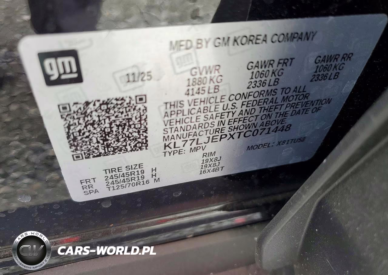 2026 Chevrolet Trax 2Rs VIN:KL77LJEPXTC071448 - 13