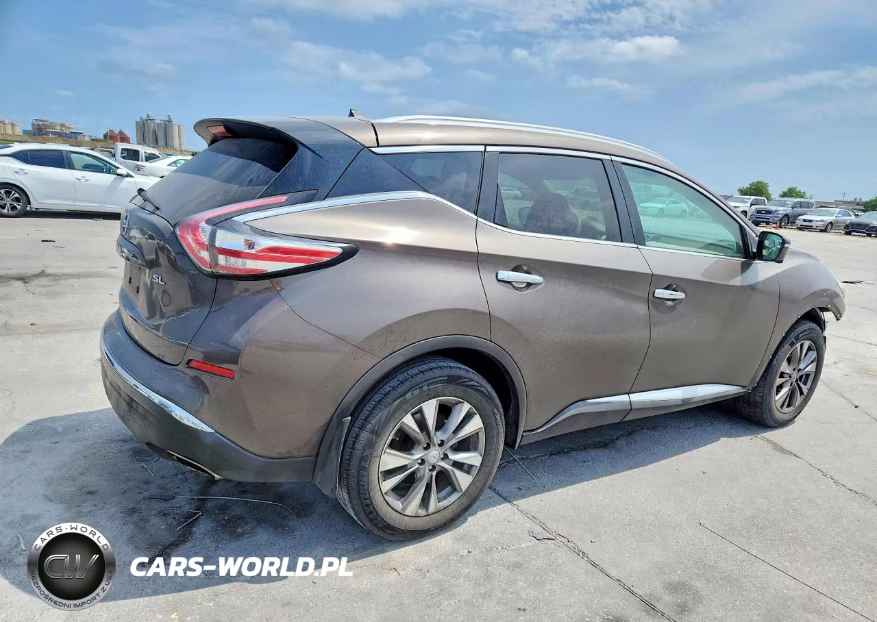 2015 Nissan Murano Sl VIN:5N1AZ2MGXFN212912 - 3