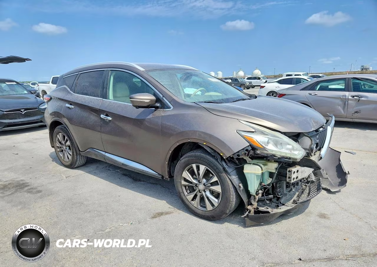 2015 Nissan Murano Sl VIN:5N1AZ2MGXFN212912 - 4