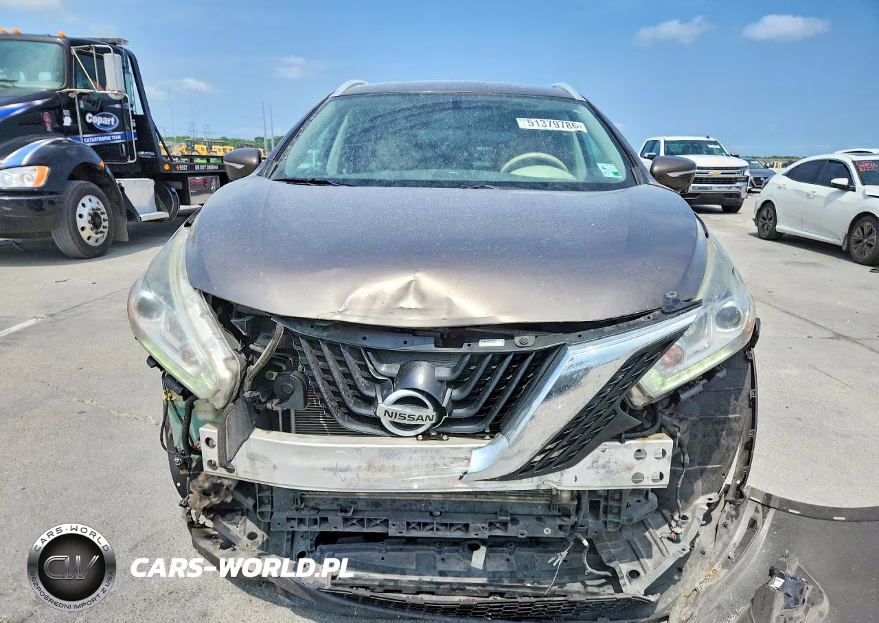 2015 Nissan Murano Sl VIN:5N1AZ2MGXFN212912 - 5