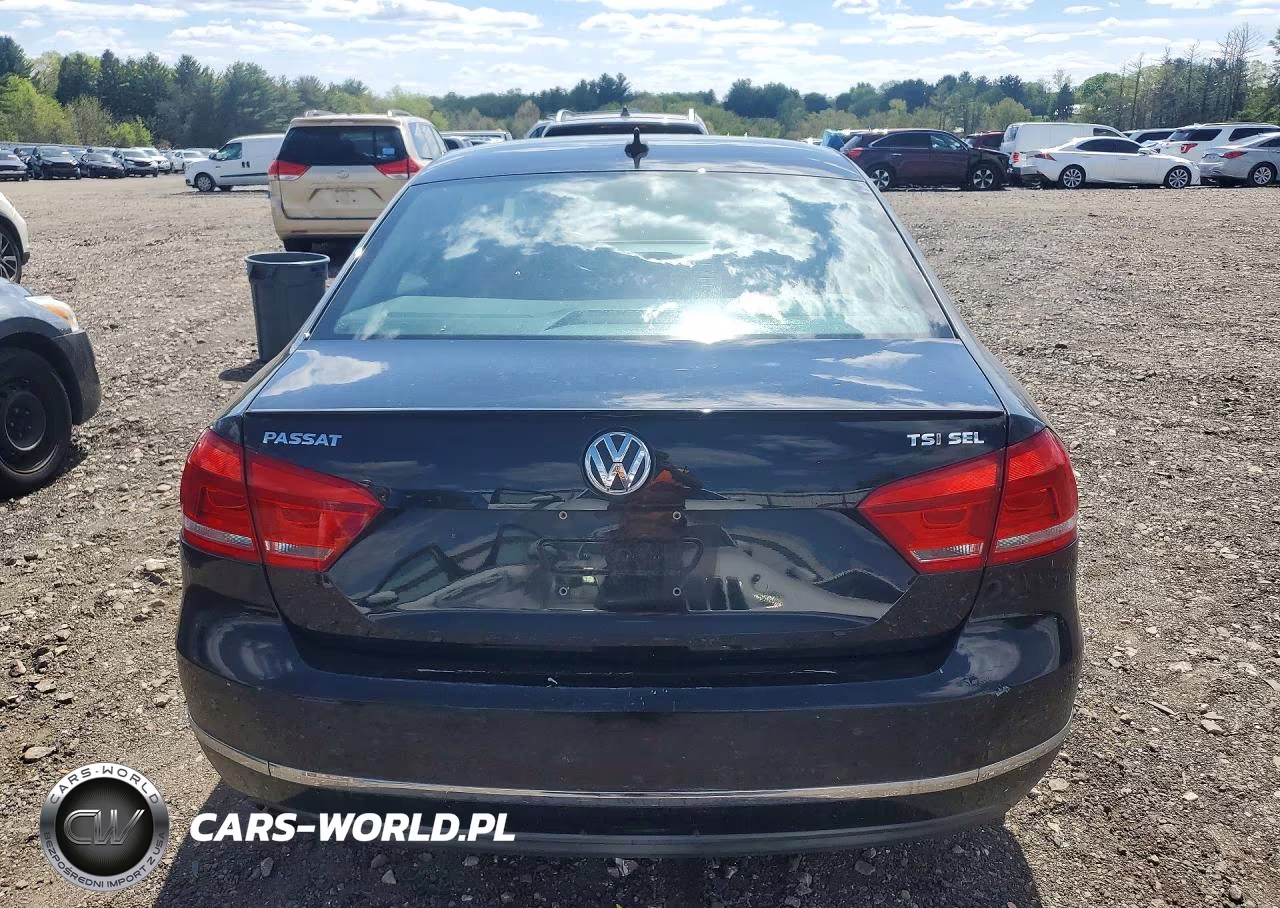 2015 Volkswagen Passat Sel VIN:1VWCS7A39FC056418 - 6