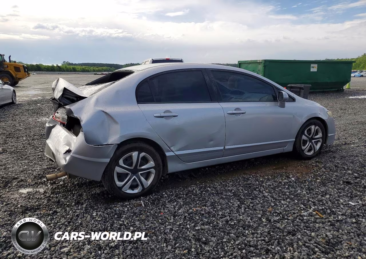2010 Honda Civic Lx VIN:2HGFA1F58AH318415 - 3