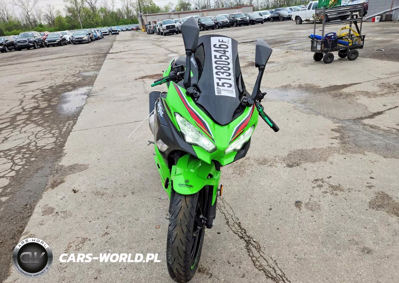 2023 Kawasaki Ex400 Cb VIN:JKAEXKH15PDAM3372 - 2
