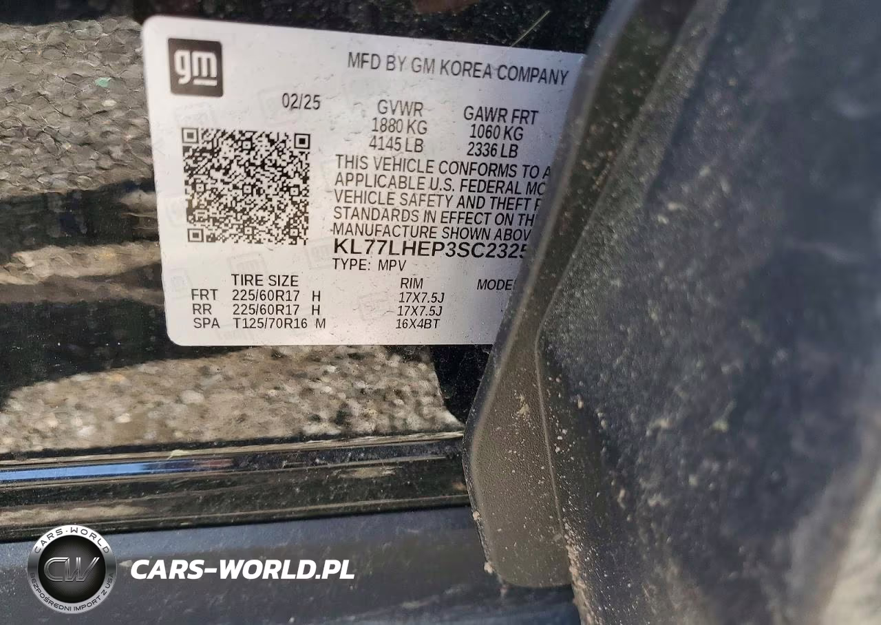 2025 Chevrolet Trax 1Lt VIN:KL77LHEP3SC232536 - 13