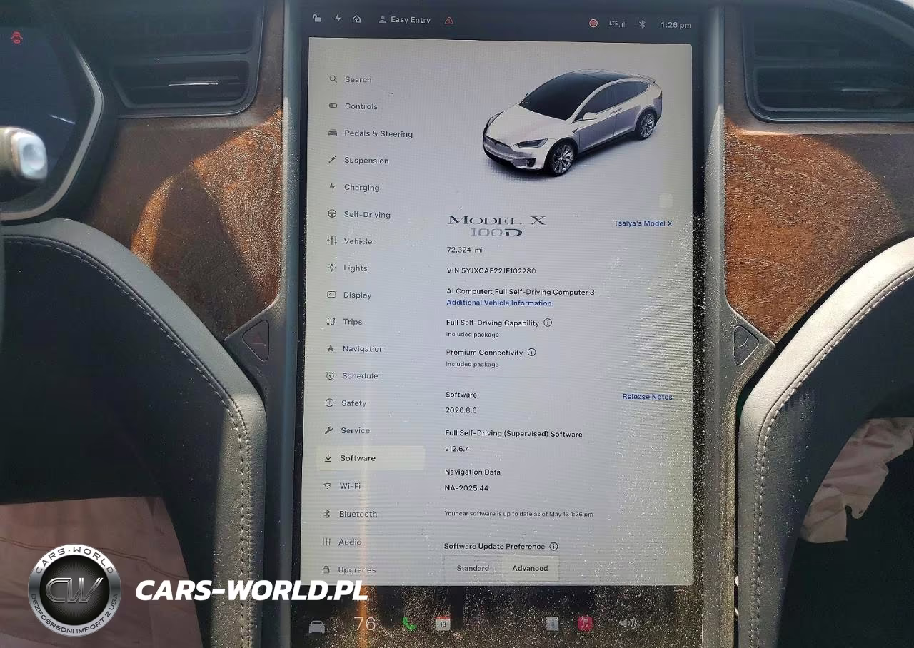 2018 Tesla Model X VIN:5YJXCAE22JF102280 - 9