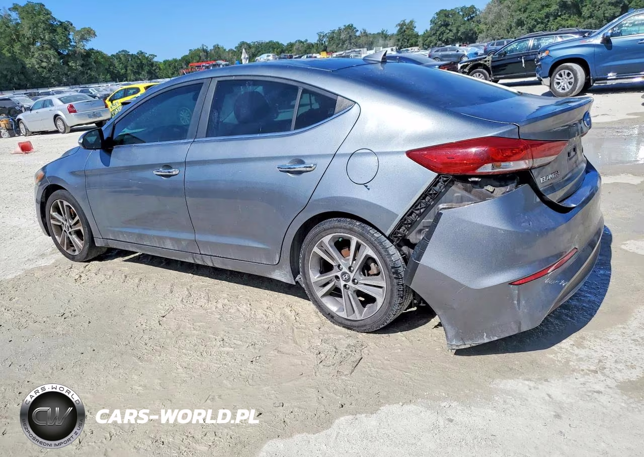2017 Hyundai Elantra Limited VIN:KMHD84LFXHU349734 - 2