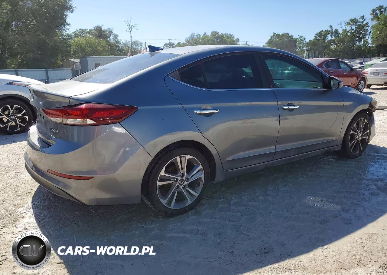 2017 Hyundai Elantra Limited VIN:KMHD84LFXHU349734 - 3