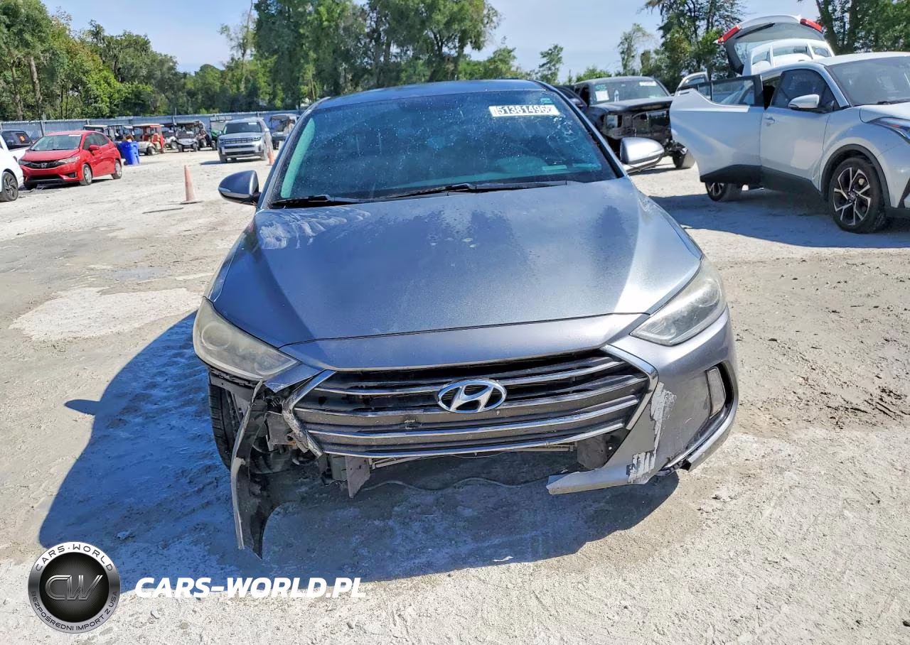 2017 Hyundai Elantra Limited VIN:KMHD84LFXHU349734 - 5
