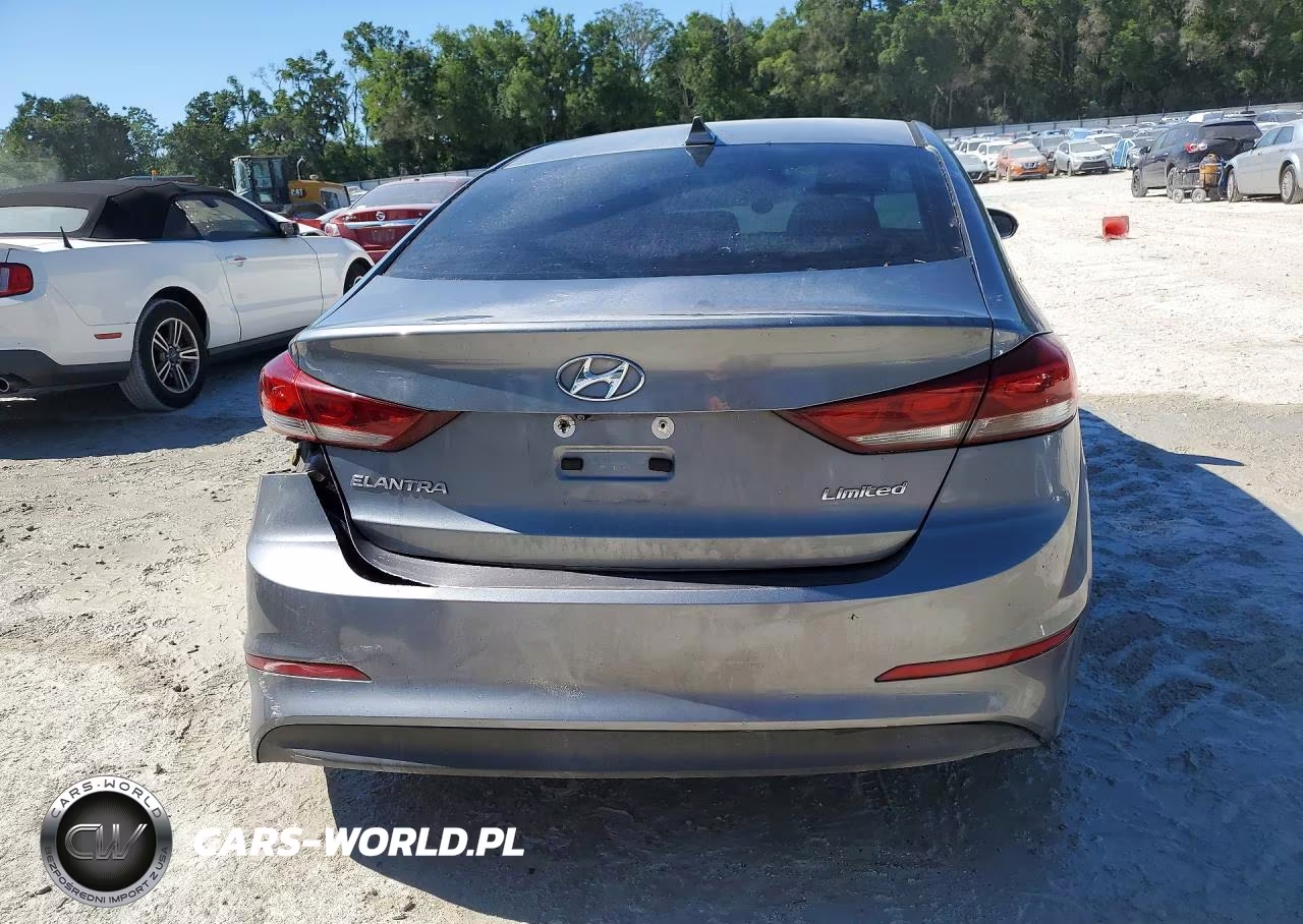 2017 Hyundai Elantra Limited VIN:KMHD84LFXHU349734 - 6