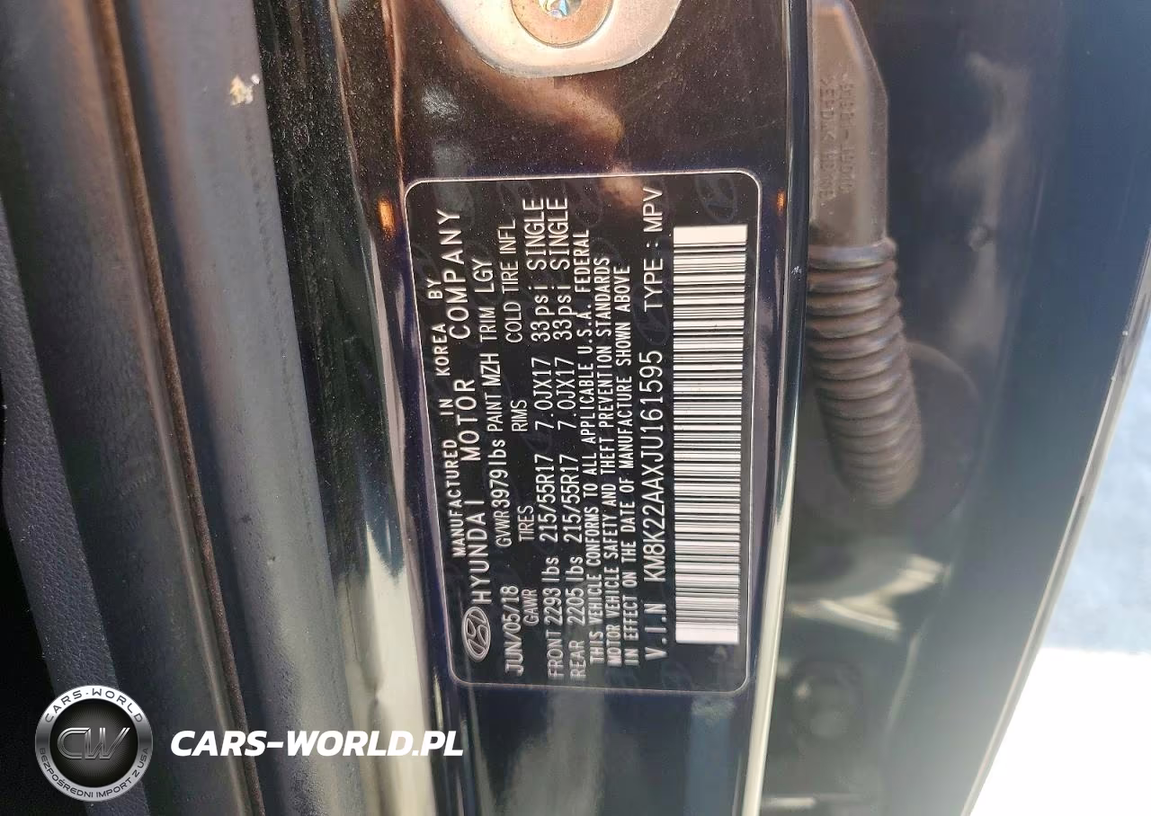 2018 Hyundai Kona Sel VIN:KM8K22AAXJU161595 - 14