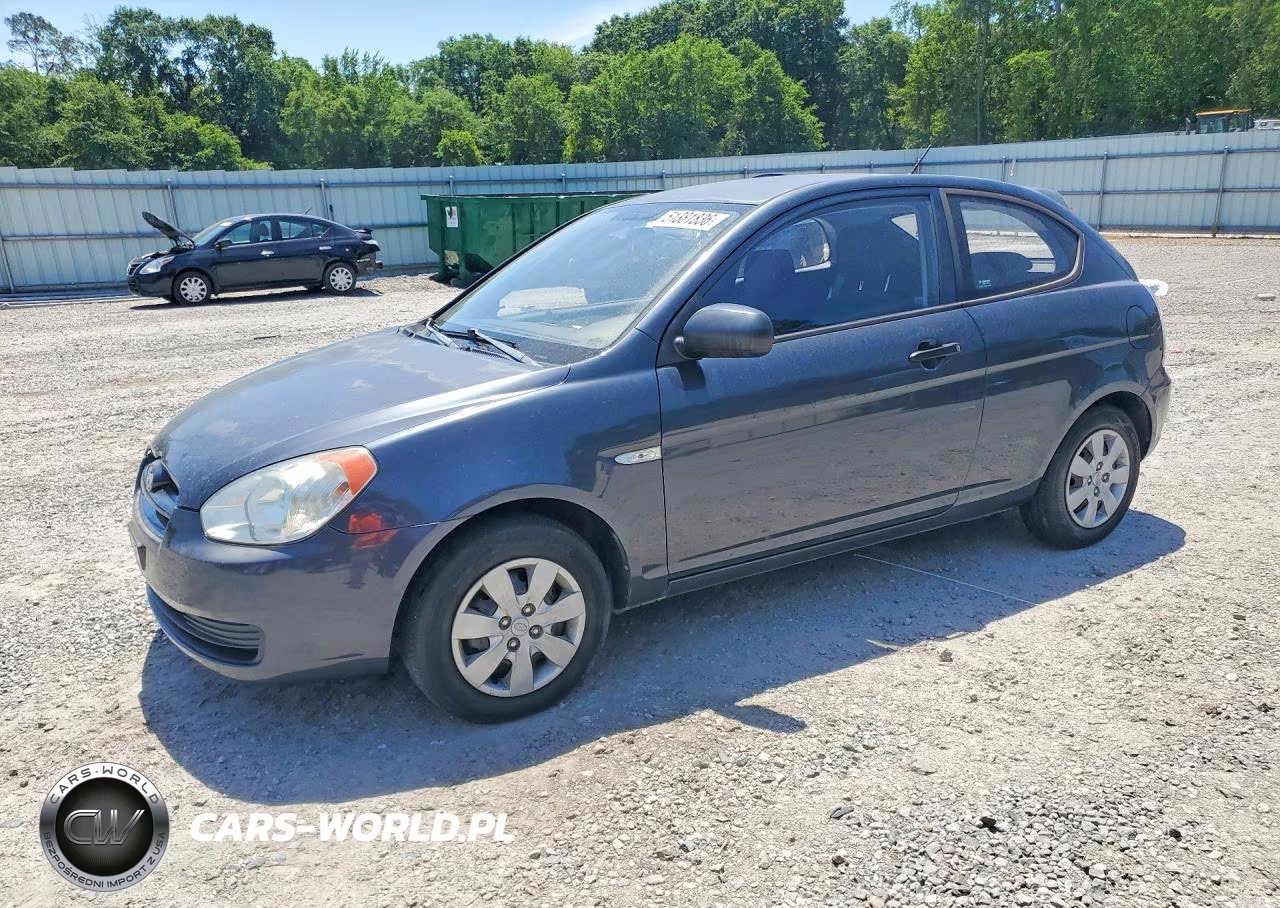 2010 Hyundai Accent Blue