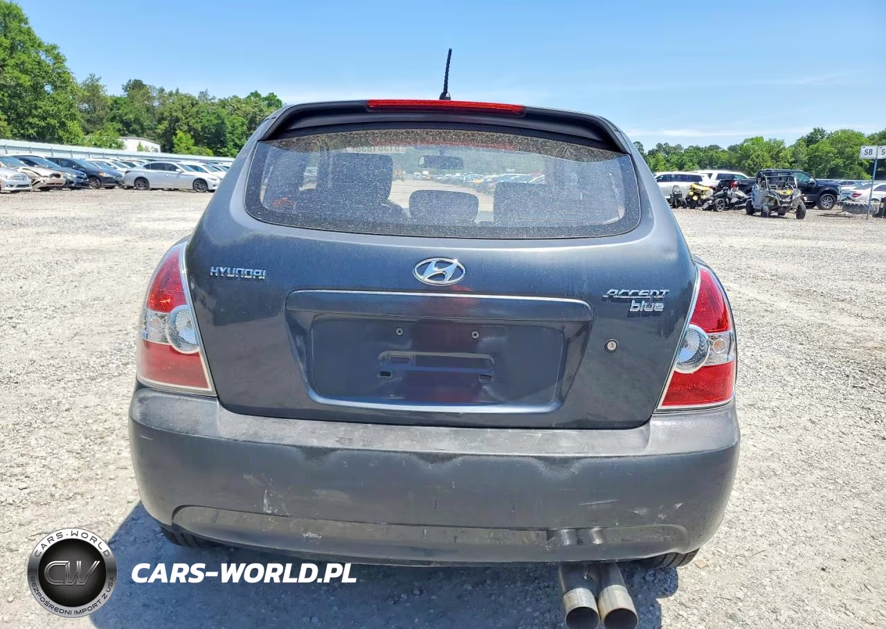 2010 Hyundai Accent Blue VIN:KMHCM3AC6AU165794 - 6