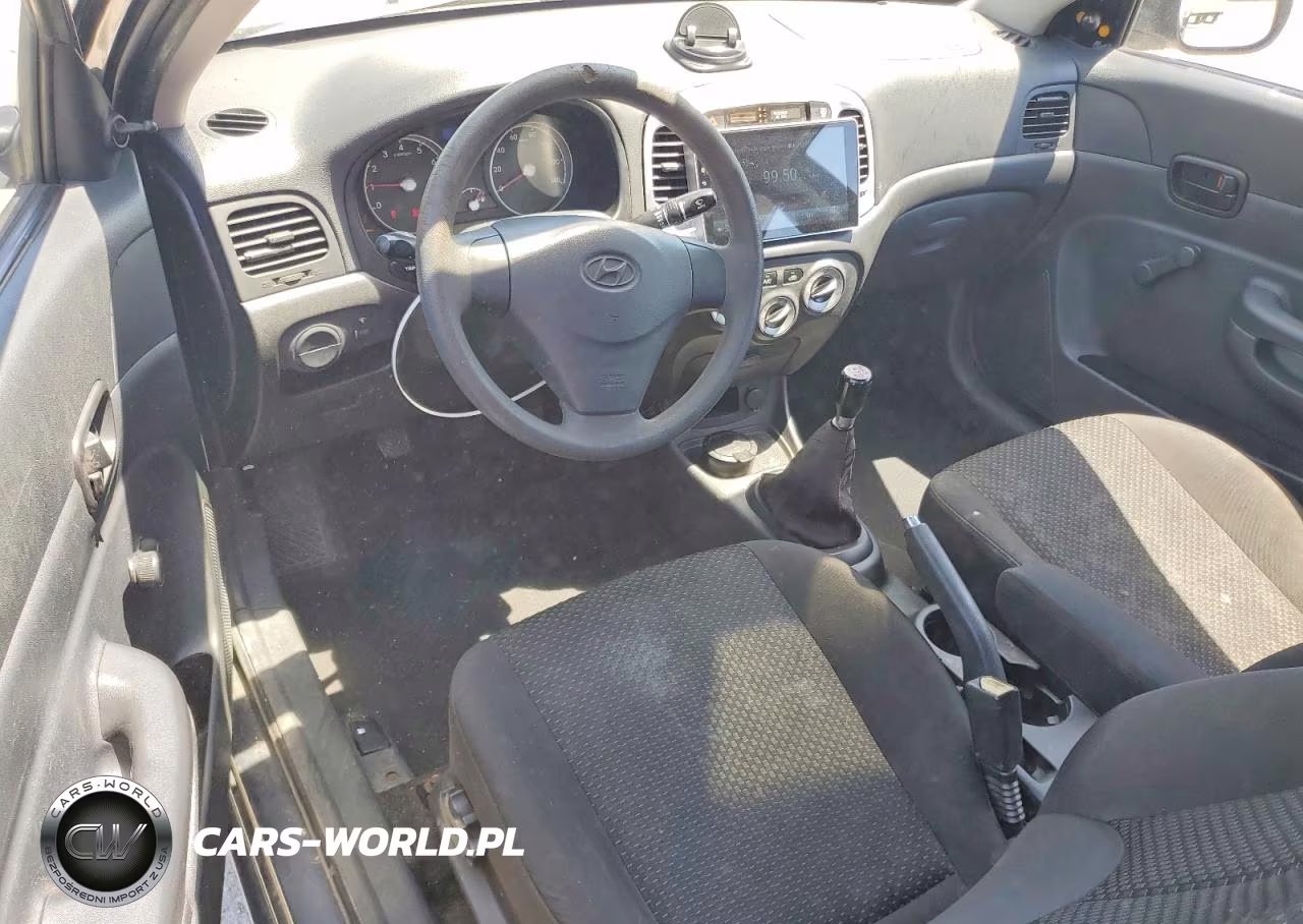 2010 Hyundai Accent Blue VIN:KMHCM3AC6AU165794 - 8