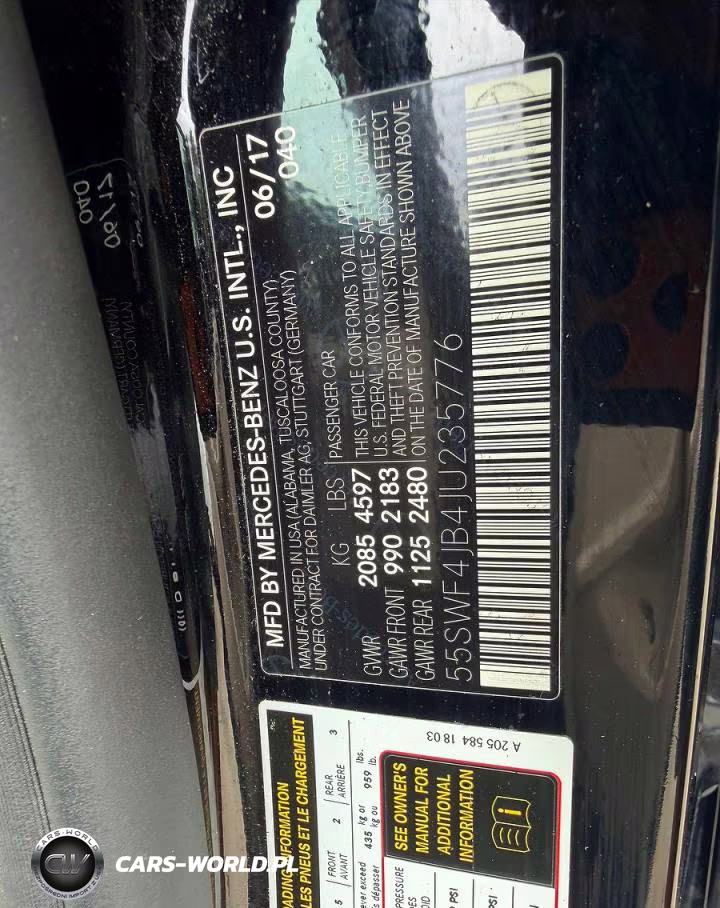 2018 Mercedes-Benz C 300 VIN:55SWF4JB4JU235776 - 10