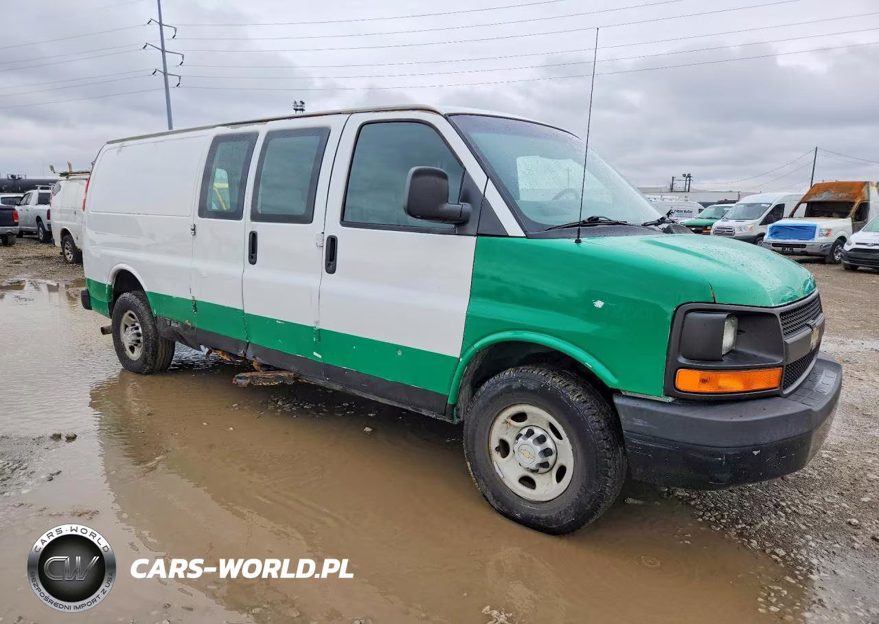 2014 Chevrolet Express 3500 Cargo Delivery Van VIN:1GCZGUCG3E1127801 - 4