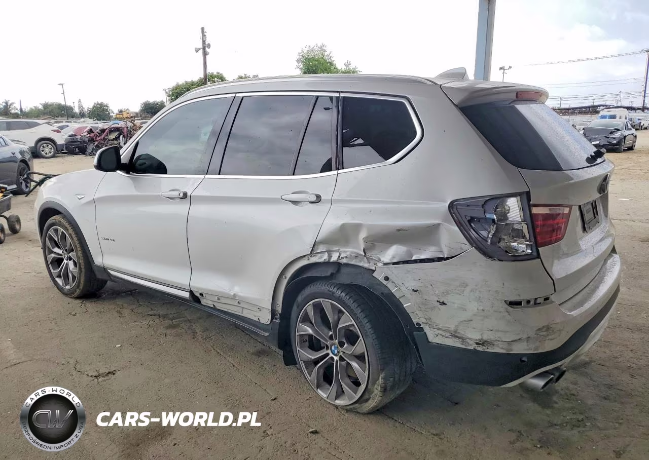 2016 BMW X3 Sdrive28I VIN:5UXWZ7C58G0R33296 - 2
