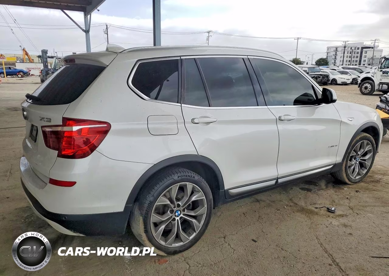 2016 BMW X3 Sdrive28I VIN:5UXWZ7C58G0R33296 - 3