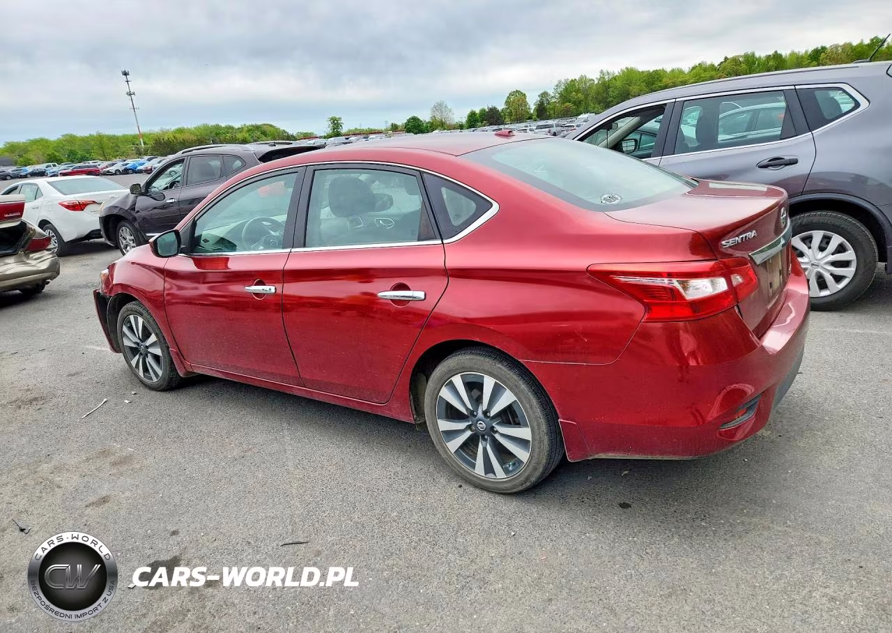 2019 Nissan Sentra Sv VIN:3N1AB7AP9KY318407 - 2
