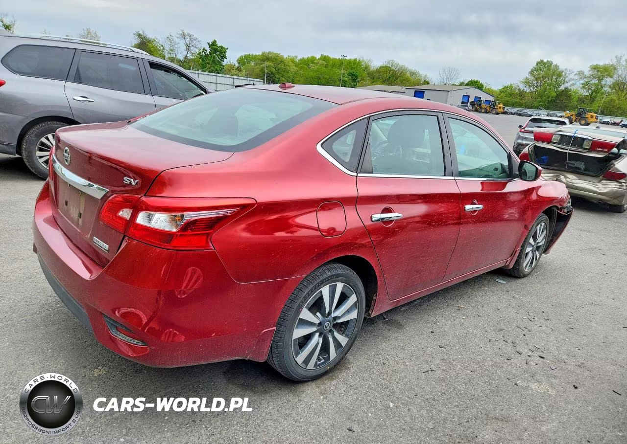2019 Nissan Sentra Sv VIN:3N1AB7AP9KY318407 - 3