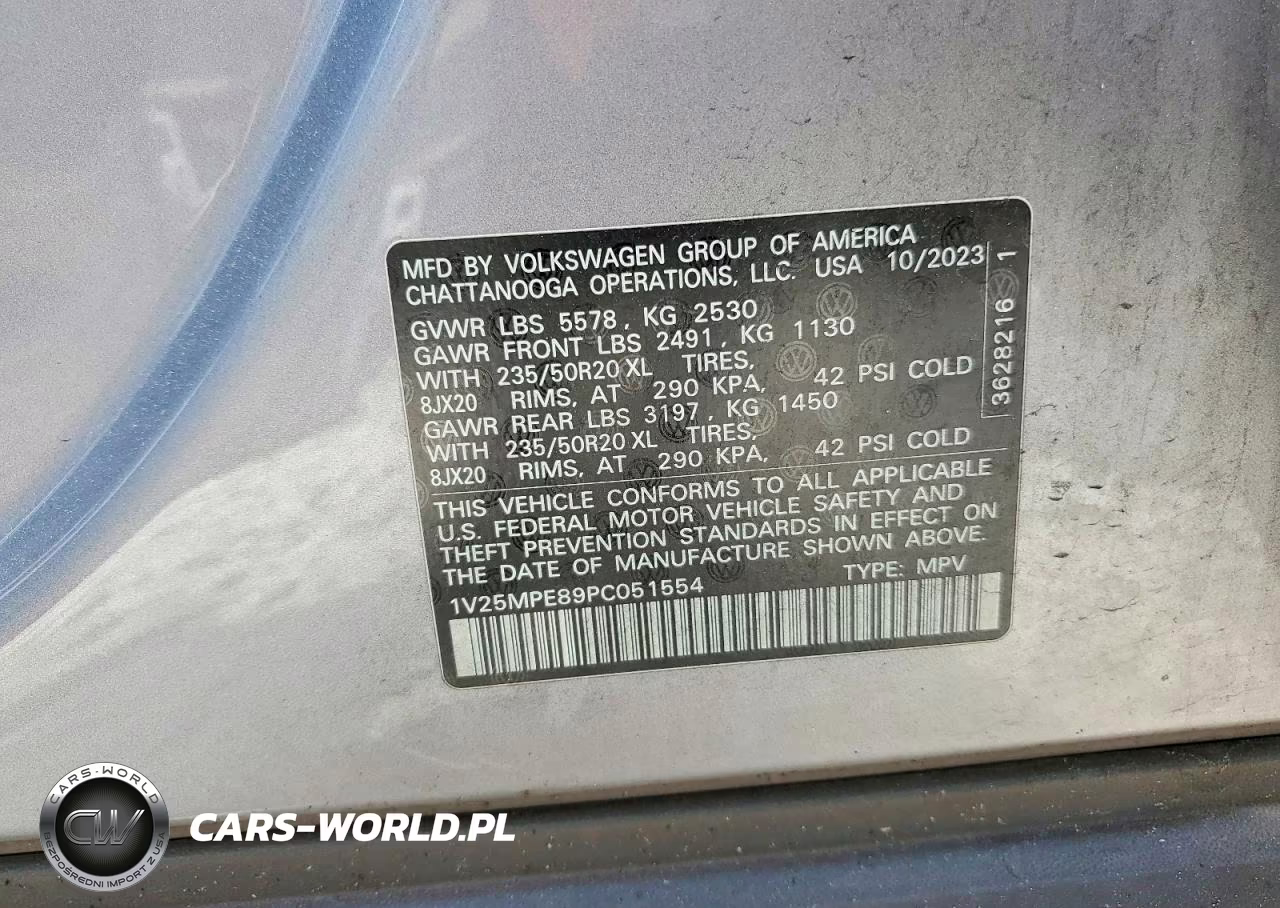 2023 Volkswagen Id.4 S VIN:1V25MPE89PC051554 - 13