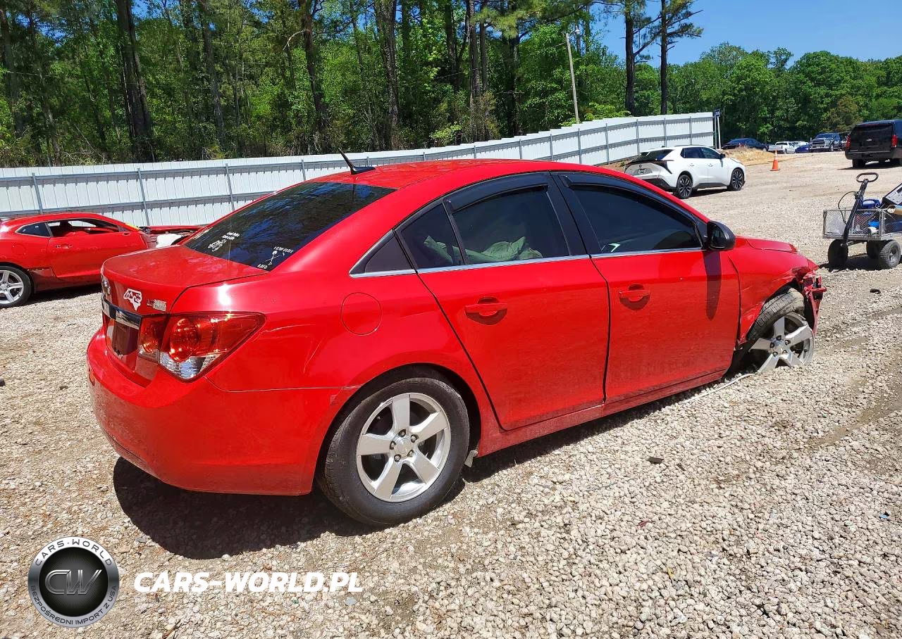 2014 Chevrolet Cruze Lt VIN:1G1PC5SB3E7249871 - 3