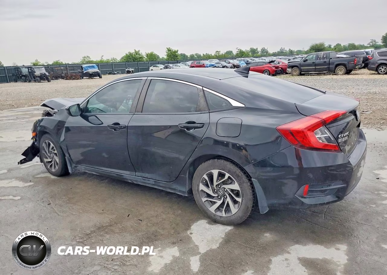 2017 Honda Civic Ex VIN:19XFC2F81HE074606 - 2