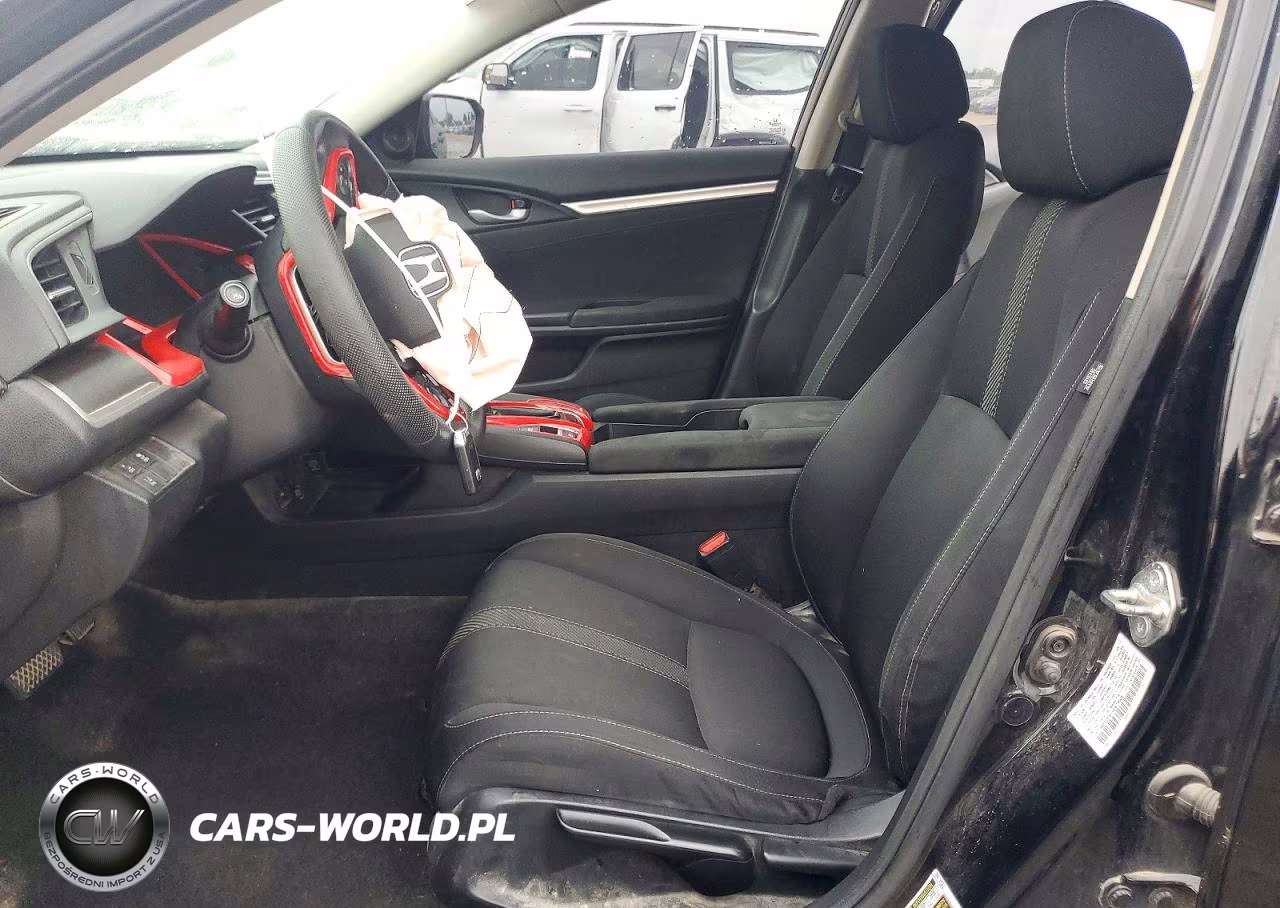 2017 Honda Civic Ex VIN:19XFC2F81HE074606 - 7