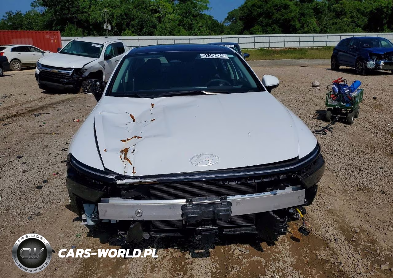 2025 Hyundai Sonata Sel VIN:KMHL14JA1SA513677 - 5