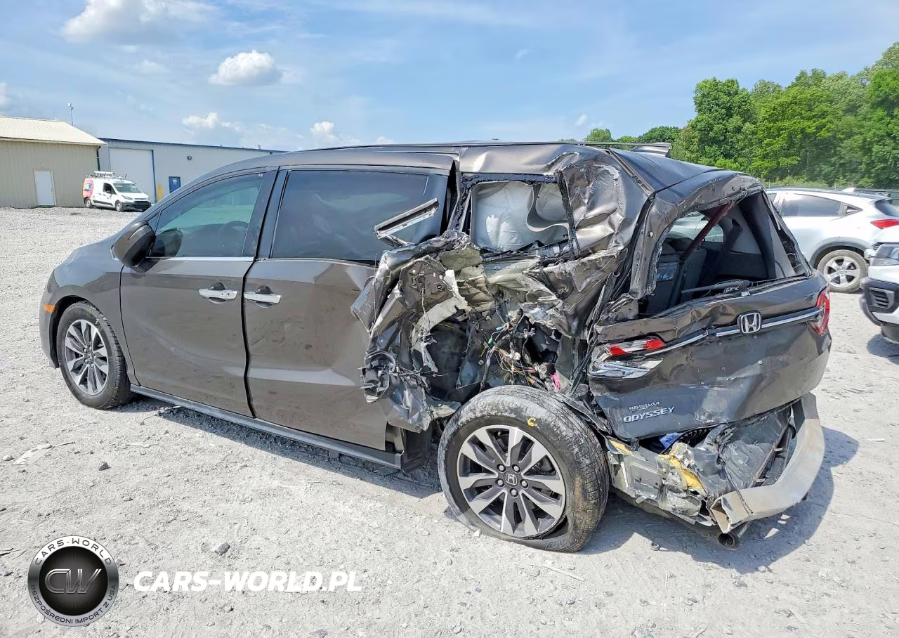 2022 Honda Odyssey Exl VIN:5FNRL6H78NB033937 - 2