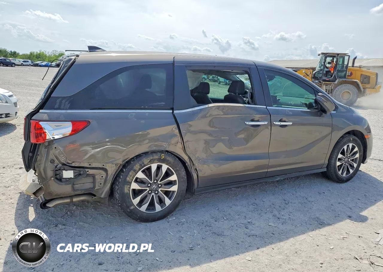 2022 Honda Odyssey Exl VIN:5FNRL6H78NB033937 - 3
