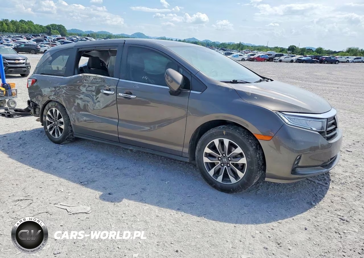 2022 Honda Odyssey Exl VIN:5FNRL6H78NB033937 - 4