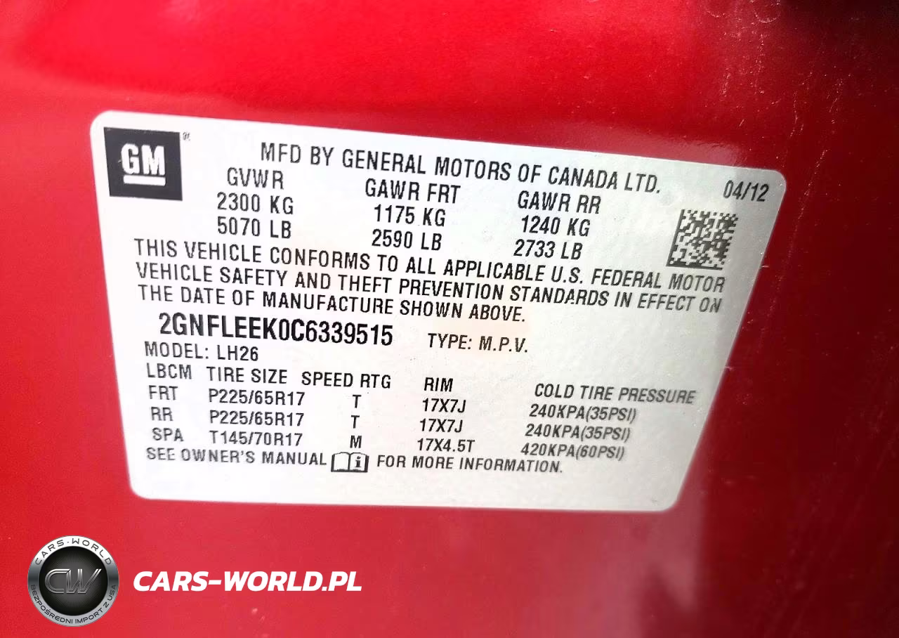 2012 Chevrolet Equinox Lt VIN:2GNFLEEK0C6339515 - 13